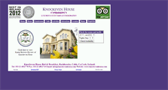 Desktop Screenshot of knockevenhouse.com